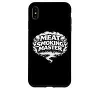 Meat Smoking Master Barbecue Pitmaster Mindset Déclaration Coque pour iPhone XS Max