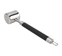 Meat Tenderizer Hammer | Stainless Steel Kitchen Tool for Flattening Pork Chops & Steaks | Meat Mallet for Tenderizing/Pounding/Marinating | Sturdy & Space - Saving