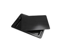 Meat Thawing Board | Defrosting Plate with Drip Tray | Defrosting Tray for Freezing Food Thawing | Quickly Defrost and Thaw Meat and Food