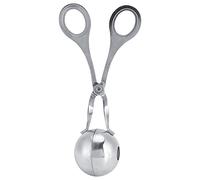 Meatball Maker Meat Ball Scoop Tongs Premium Stainless Steel Kitchen Tool For Making Meatballs Watermelon Balls Fish Balls Home Kitchen Accessories Silver 70g (L)