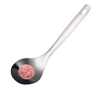 Meatball Maker Spoon, Stainless Steel Scoop, Non Stick Ball Creator, Easy Grip, Sturdy Build, (8.39x2.56 Inches), Perfect For Beef Or Chicken Meatballs