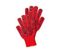 MEATER Gants de barbecue résistants à la chaleur - Gants de barbecue de qualité supérieure pour fumoir, four, cuisine et pâtisserie - Antidérapants, protection contre les hautes températures, poignets