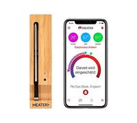 MEATER + | New: The Wireless Smart Thermometer with a Range of 50 m - for Oven, Barbecue, Stove and rotisserie - Enjoy The Perfect Via The app.