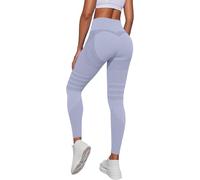 Meaunzyl Legging 3D anti-cellulite pour femme, leggins Fittabella 3D Anti-cellulite Push Up Sculpture à Compression Graduée Solenao Leggings de Sport Taille Haute Sans Couture, Violet., M