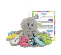 MEAVIA Mini peluche pieuvre sensorielle - Taille voyage - Pour des besoins spéciaux et un plaisir sensoriel