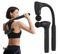 Mebak M3 Pistolet de Massage Massage Gun Musculaire, 2 en 1 Transformable Pistolet Massage, 5-Speed électrique Ultra Silencieux Portatif Masseurs pour le Dos, les épaules et le Corps Relax
