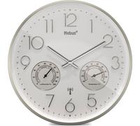 Mebus 12989 Horloge murale radiocommandée avec thermo-hygromètre