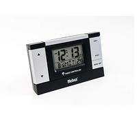 Mebus 51059-Réveil LCD () Argent/Noir