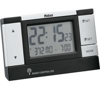 Mebus 51059-Réveil LCD () Argent/Noir