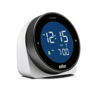 Mebus Radio-réveil avec lunette tournante blanc