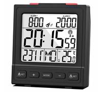 mebus reveil numerique 25581 Noir