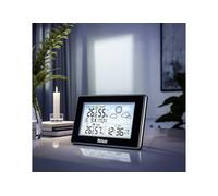 Mebus Station météo radio 15x9,6x2,2cm