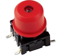 MEC 1ES081 1ES Series Couvercle rond rouge