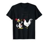 Mec, C'est Juste Faux ! Poulet drôle Mangeant de la Restauration Rapide frite T-Shirt