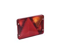 MECA24 Cabochon Lanterne Droit de remorque AJBA RL 80-6 Fonctions - Position, Stop, éclairage Plaque, Anti Brouillard, Clignotant