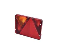 MECA24 Cabochon Lanterne Gauche de remorque AJBA RL 80-6 Fonctions : Position, Stop, éclairage Plaque, antibrouillard, Clignotant