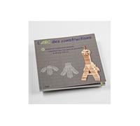 MECABOIS Livre L'ABC des Constructions - Modèles constructions planchettes en bois - Fabriqué en France