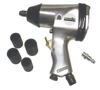 Mecafer 150157 CC12 Clé à chocs 1/2" + Douilles 15-17-19-21