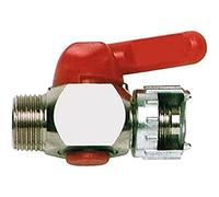 Mecafer 152085 Robinet de sortie de cuve 1/2 m 1/4 m + Ecrou fraisé
