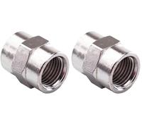 Mecafer 156104 Manchon 1/4 f 1/4 f (Lot de 2)