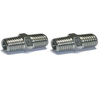 Mecafer 156106 Raccord 1/4 m 1/4 m (Lot de 2)