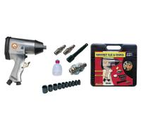 Mecafer 160157 Mallette clé à chocs 1/2" + Accessoires