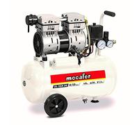 Mecafer 425523 Compresseur Silencieux 24 L / 1,3 HP / 8 bar
