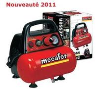 Mecafer 425528 Compresseur 6 L 1,5 hp New vento