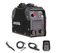 Mecafer Poste à souder PINV 120E – Inverter MMA 10–120 A – Filaire Noir