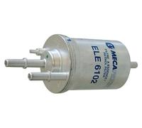MECAFILTER Filtre à carburant Essence Filtre de conduite avec régulateur de pression Compatible avec SEAT Ibiza III 3/5 portes 6L ELE6102