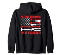 Mécanicien à la retraite Fix It Yourself American Pride Sweat à Capuche