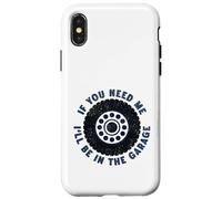Mécanicien Automobile - Si tu as Besoin de Moi, Je Serai dans Le Garage de façon Amusante Coque pour iPhone X/XS