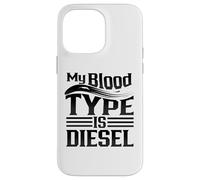 Mécanicien Diesel Mon Groupe sanguin est Un Chauffeur de Camion Diesel Coque pour iPhone 14 Pro Max