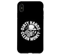 Mécanicien Dirty Hands Clean Car Money Automotive Coque pour iPhone XS Max