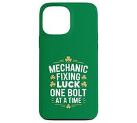 Mécanicien fixant la Chance One Bolt at A Time Humour Coque pour iPhone 13 Pro Max