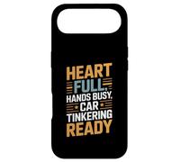 Mécanicien prêt à bricoler Une Voiture, Les Mains Pleines, Les Mains Pleines Coque pour iPhone Air