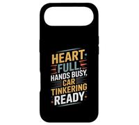 Mécanicien prêt à bricoler Une Voiture, Les Mains Pleines, Les Mains Pleines Coque pour iPhone Air