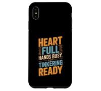 Mécanicien prêt à bricoler Une Voiture, Les Mains Pleines, Les Mains Pleines Coque pour iPhone XS Max