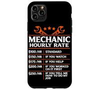 Mécanicien Taux horaire Mécanicien Réparation Véhicules Amoureux de Voiture Coque pour iPhone 11 Pro Max
