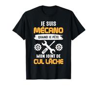 Mécanicien Tu sais que t'es Mécano Quand Humour Mécanique T-Shirt