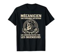 mécanicien une personne qui répare les erreurs faites T-Shirt