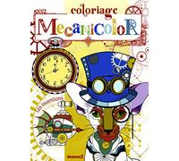 Mecanicolor - Les inventions - Livre de coloriage qui mêle esthétique et technologie - dès 7 ans
