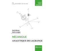Mécanique analytique de Lagrange Cours et recueils d¿examens corrigés - Rachid Mesrar - Edp Sciences - broché - Scolaire / Universitaire