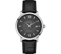 Mécanique Classique Bulova Noir Collection Hudson - homme