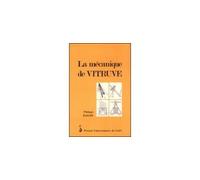 Mécanique de Vitruve - Philippe Fleury - Publications Universite Caen - broché - Livre