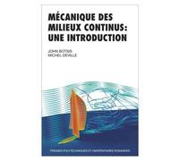 Mécanique Des Milieux Continus : Une Introduction