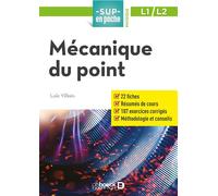 Mécanique du point 2017 - Loïc Villain - De Boeck Supérieur - broché - Scolaire / Universitaire