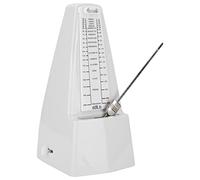 Mécanique Métronome Musique Universelle Classique Électronique Piano Batterie Basse, Clé Électronique Enroulé Métronome Métronomes pour Accessoires De Musique Accessoires Généraux (Blanc)