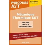 Mécanique - Thermique BUT Thierry Alhalel (Auteur), Adriana Soveja (Auteur)