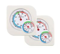 Mécanique thermomètre hygromètre cadran hygromètre Gardening température Détecteur 2PCS